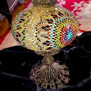 Turkish Mosaic Table Lamp